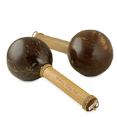 Personalized Coconut Maracas Handmade Bamboo Shaker