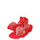 Personalized Glass Heart Ornament Favor (New Arrival)