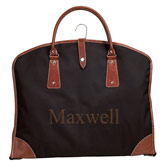 Personalized+Suit+Bag+with+Leather+Trim