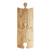 The PERFECT FIT Puzzle Cutting Board and Party Platter (Set of 2)