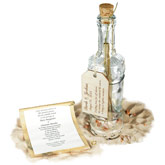 Royal Message in a Bottle with Optional Wooden Tag - Available 6/17/13