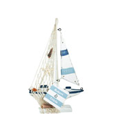 'Sailing Away Together' Wooden Nautical Sailboat (New Arrival)