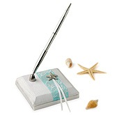 Seaside Wedding Guest Pen