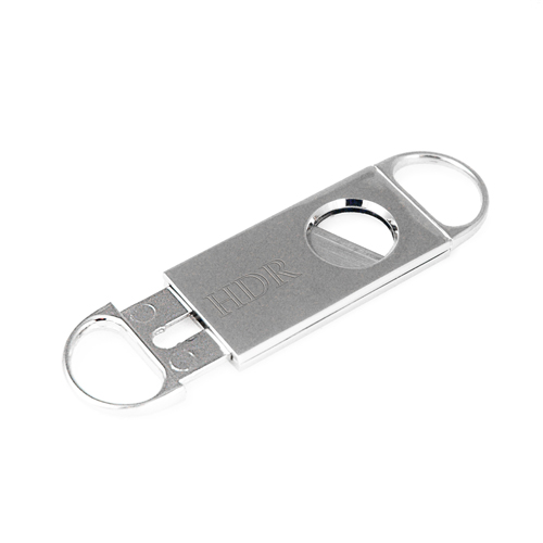 unknown Personalized Silver Cigar Cutter