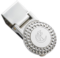 unknown Silver Golf Ball Money Clip