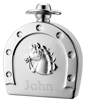 unknown Lucky Horseshoe Flask