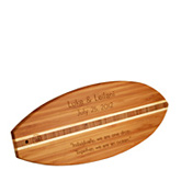 %22Paradise+Found%22+Surfboard+Bamboo+Cutting+Board
