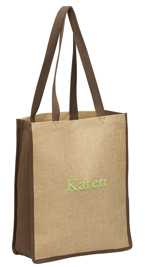 unknown Tall Eco Friendly Jute Bag