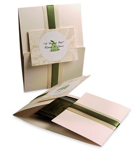 unknown The Perfect Pear Tea Favor Card