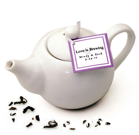 unknown Love is Brewing Mini Teapot Favor
