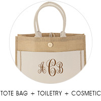 Personalized Shopping Tote Jute Bags + Fashion Handbags