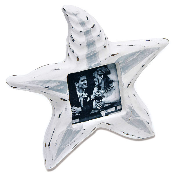 unknown Wooden Starfish Beach Photo Frames (Set of 8)