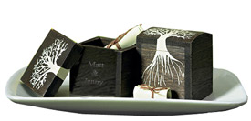Personalized Growing Together Wood Tree Box