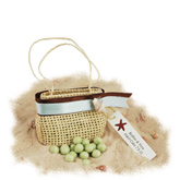Mini Woven Handbag Tote Favor
