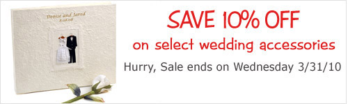 wedding accessories sale