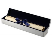 *Custom Pewter Marriage Certificate Wedding Keepsake Box