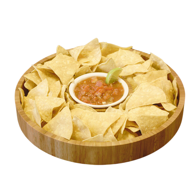 HansonEllis Bamboo Chip & Dip Tray - Thumbnail 2