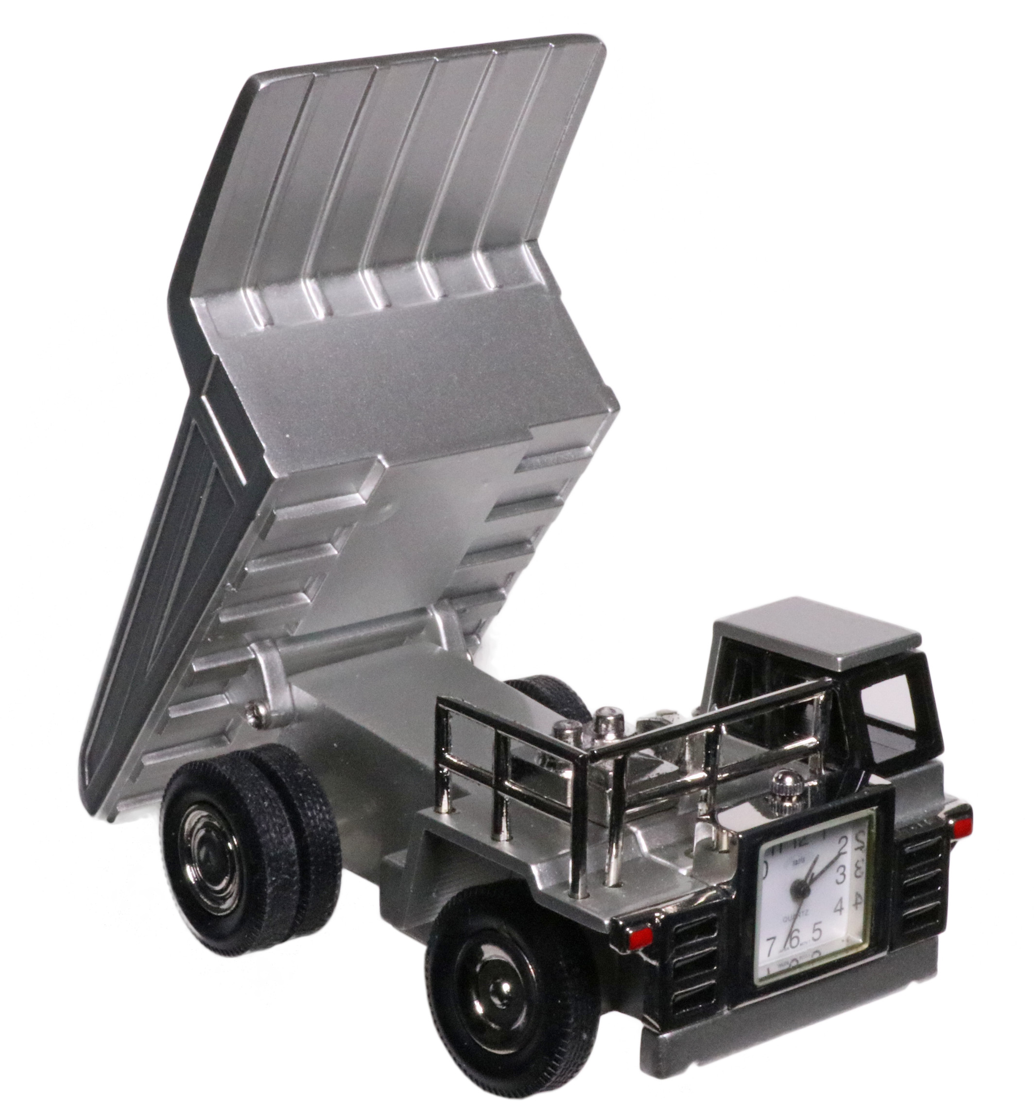 Custom Metal Alloy Mini Dump Truck Office Desk Clock HansonEllis