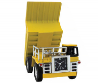 Custom Metal Alloy Mini Dump Truck Office Desk Clock