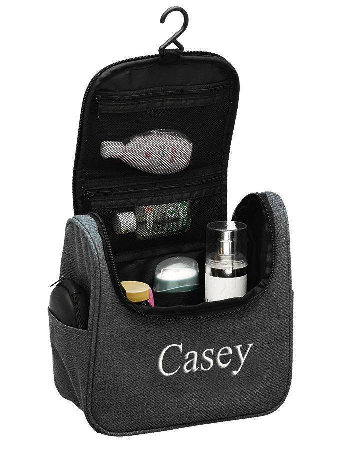 Travel Toiletry Zippered Compartment Bath & Shower Accessory Tote Bag