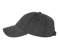 Personalized Black Washed Denim Rhinestones Baseball Sports Cap Adjustable Buckle