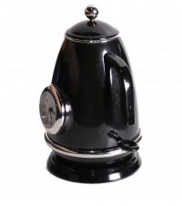 Custom Mini Black Kitchen Teapot Desk Clock