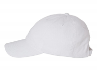 Personalized White Rhinestones Baseball Sports Cap with Adjustable Buckle