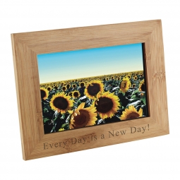 4" x 6" Eco-Friendly Bamboo Picture Frame