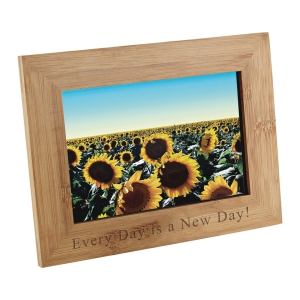4" x 6" Eco-Friendly Bamboo Picture Frame