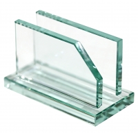 Modern Glass Office Business Card Holder