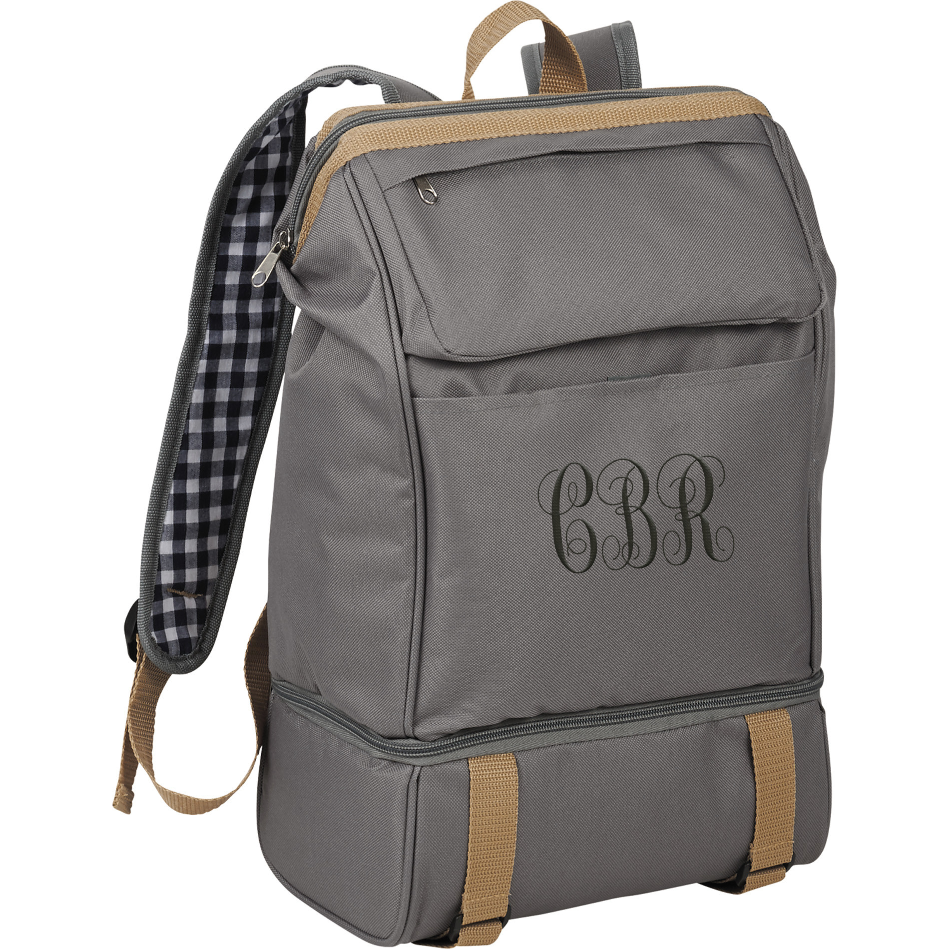 personalized picnic backpack