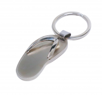Beach Sandal Flip Flop Keychain Ring Holder