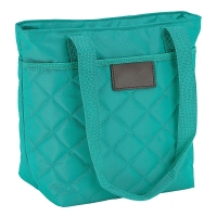 Chic Watertight 9-Can Cooler Quilted Lunch Bag*