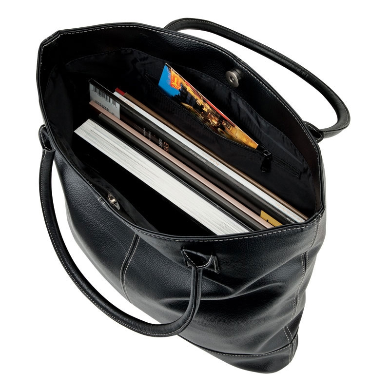 Tote bag with snap closure hotsell