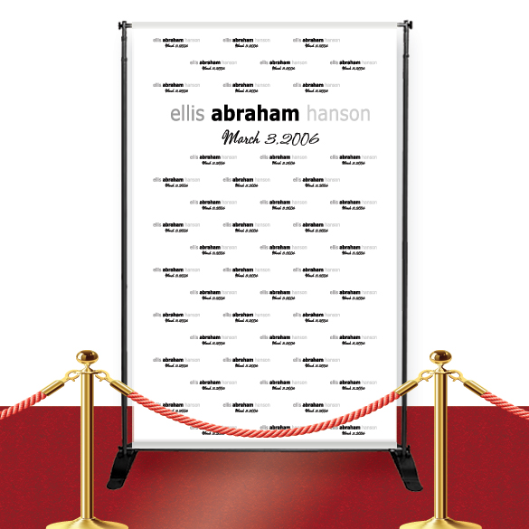 Custom Red Carpet Celebrity Backdrop Banner Hansonellis Com