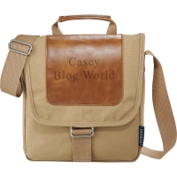 Cambridge iPad/Tablet Device Messenger Canvas Bag*