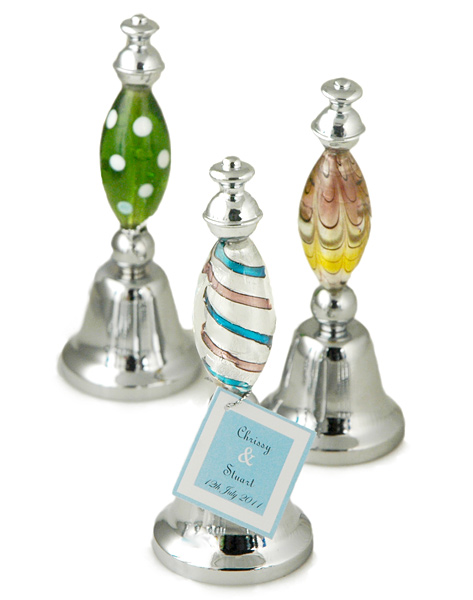 Art Deco Glass Party Bell Favor*