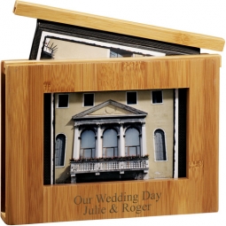 4" x 6" Eco-Friendly Bamboo Pull Out Photo Album*