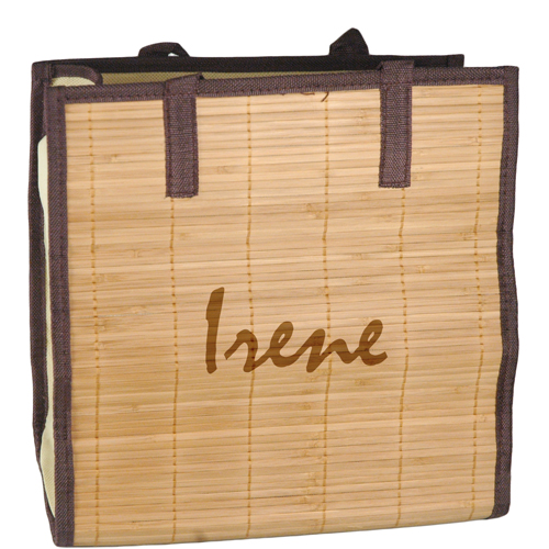 bamboo beach bag