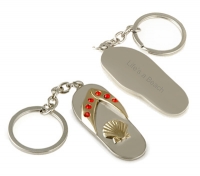 Seashell Sandal Beach Keychain*