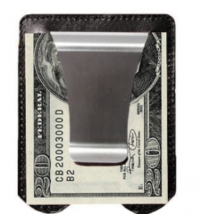 Stainless Steel Money Clip - Durable Silver Metal Pocket Holder for Cash  and Credit Cards TIKA 