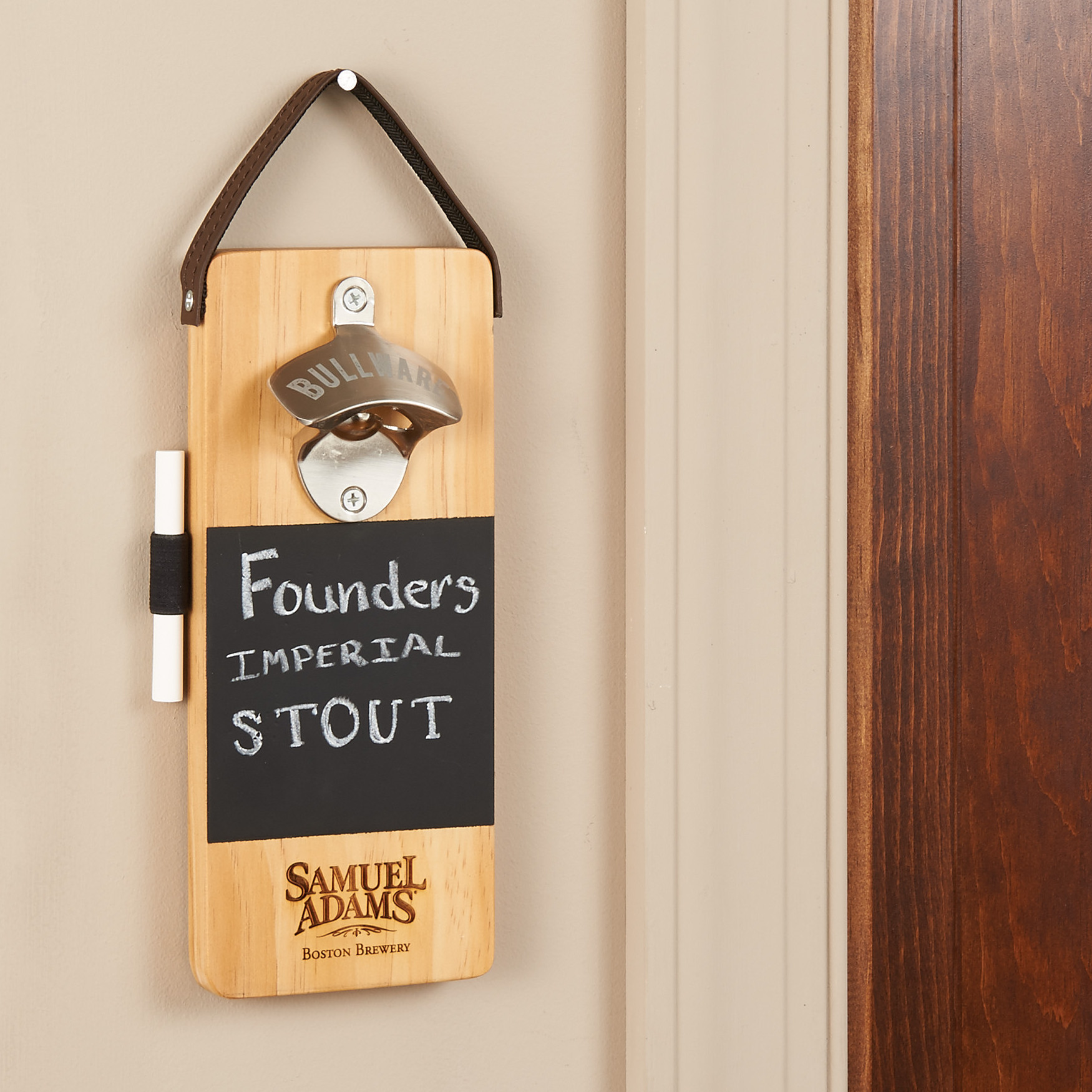 Bullware Wood Wall Mounted Chalkboard Bottle Opener Hansonellis Com Bullware Wood Wall Mounted Chalkboard Bottle Opener