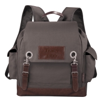 Field & Co. Classic Canvas Side Pockets Vintage Backpack*