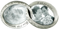 Interlocking Wedding Ring Picture Frames*