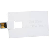 2GB USB Flash Drive Slim Credit Card*