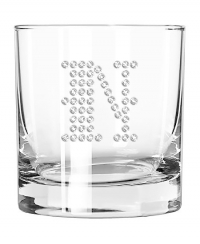 Whiskey/Bourbon Weighted Bottom Glass (Optional Personalized Crystal Rhinestones)