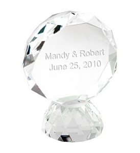 Crystal Facet Tabletop Recognition Award