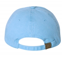 Custom Rhinestones Baby Blue Ball Cap with Adjustable Snap Buckle