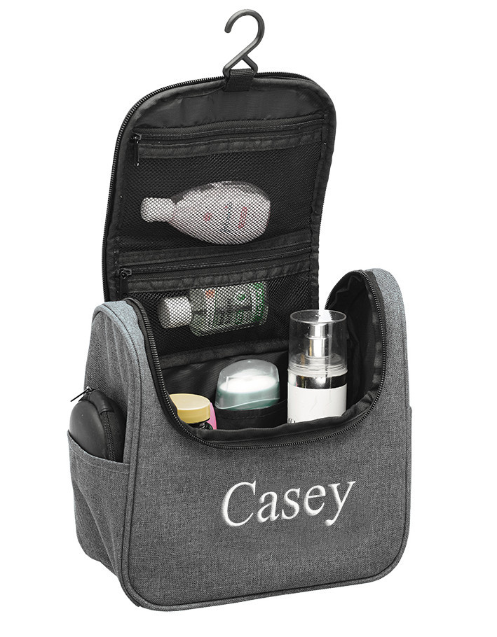 Travel Toiletry Zippered Compartment Bath & Shower Accessory Tote Bag