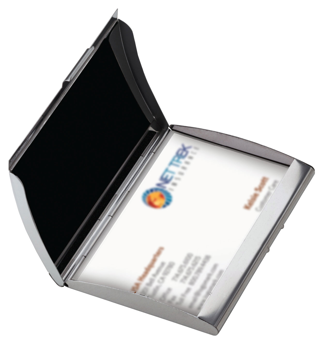 Polished Matte Finish Executive Business Card Case Holder by HansonEllis